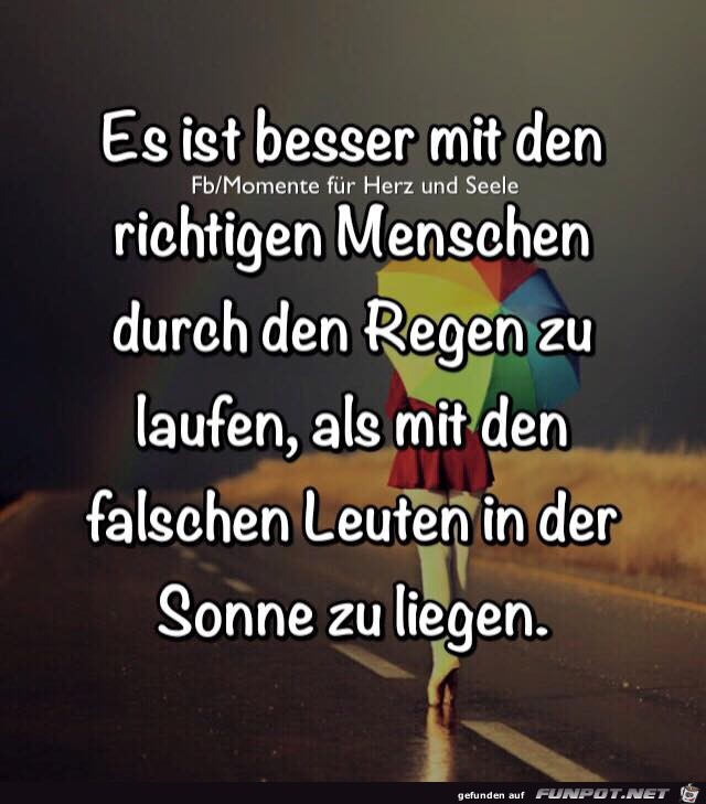 Es ist besser...