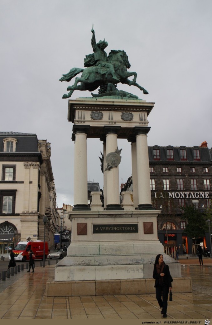 Impressionen aus Clermont-Ferrand, Frankreich