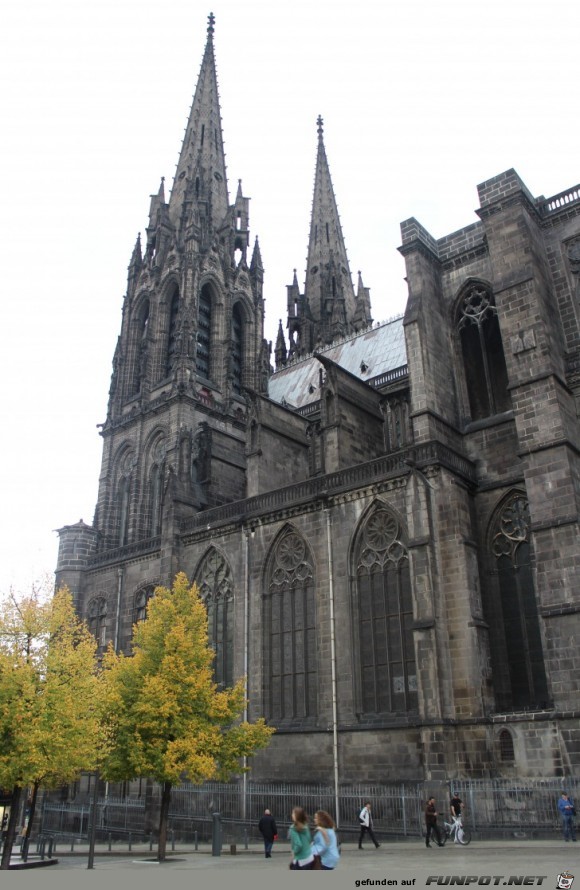 Impressionen aus Clermont-Ferrand, Frankreich