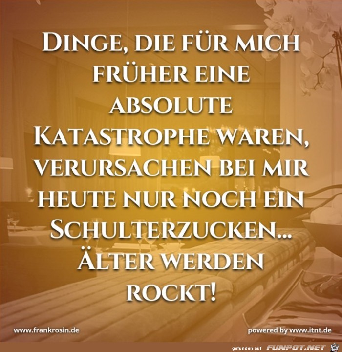 Dinge die fuer mich frueher... Dinge die fuer mich frueher...
