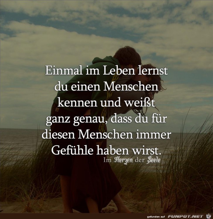 Einmal im Leben