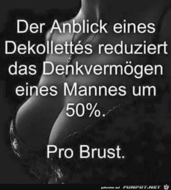 Denkvermögen eines Mannes...... Denkvermögen eines Mannes......