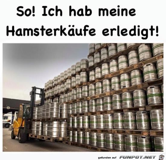 So! Ich hab meine Hamsterkäufe... So! Ich hab meine Hamsterkäufe...