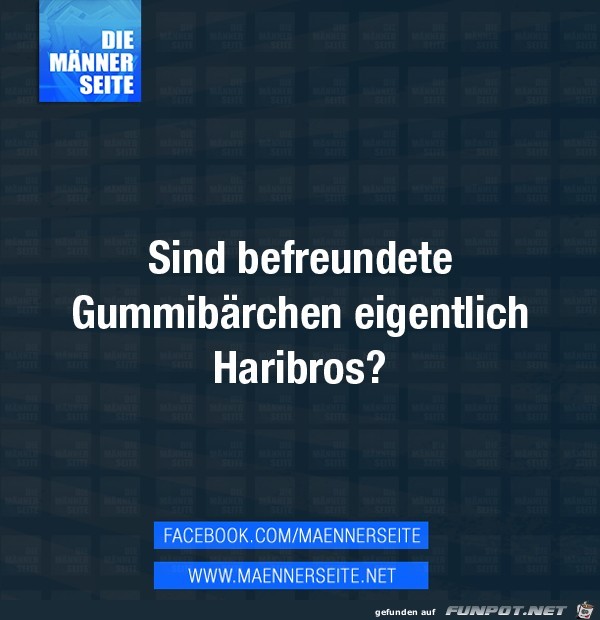 Befreundete Gummibaerchen