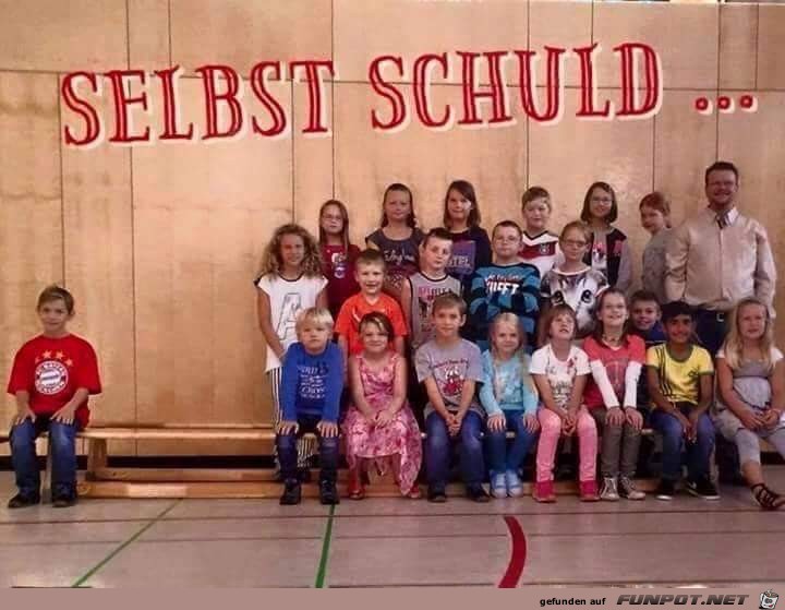 Selbst schuld... Selbst schuld...