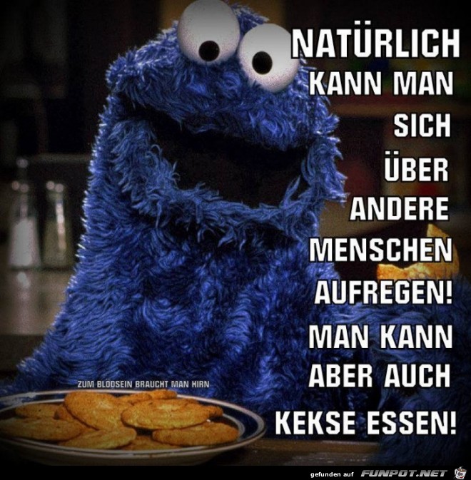 Natuerlich kann man sich ueber andere Natuerlich kann man sich ueber andere