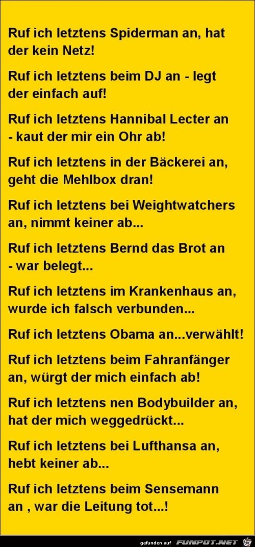 kein Netz kein Netz