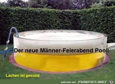 Der neue Männer-Pool Der neue Männer-Pool