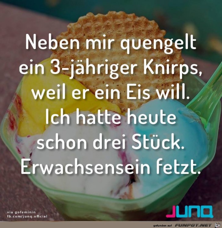 Neben mir quengelt ... Neben mir quengelt ...