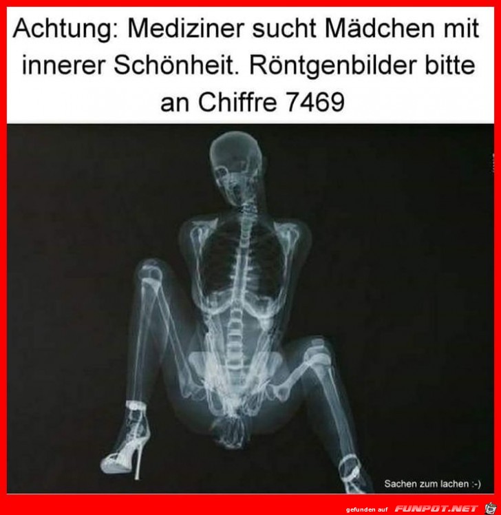 Achtung: Mediziner sucht Mädchen... Achtung: Mediziner sucht Mädchen...