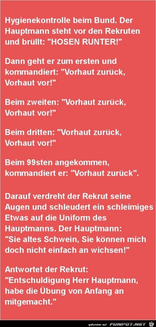 Hauptmann und die Rekruten...... Hauptmann und die Rekruten......