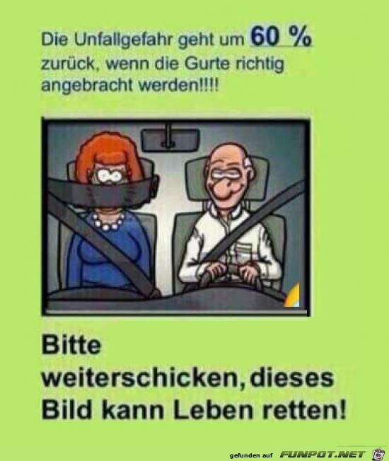 Die Unfallgefahr geht um..... Die Unfallgefahr geht um.....
