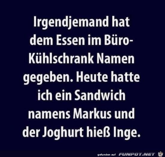 Essen im Kühlschrank...... Essen im Kühlschrank......