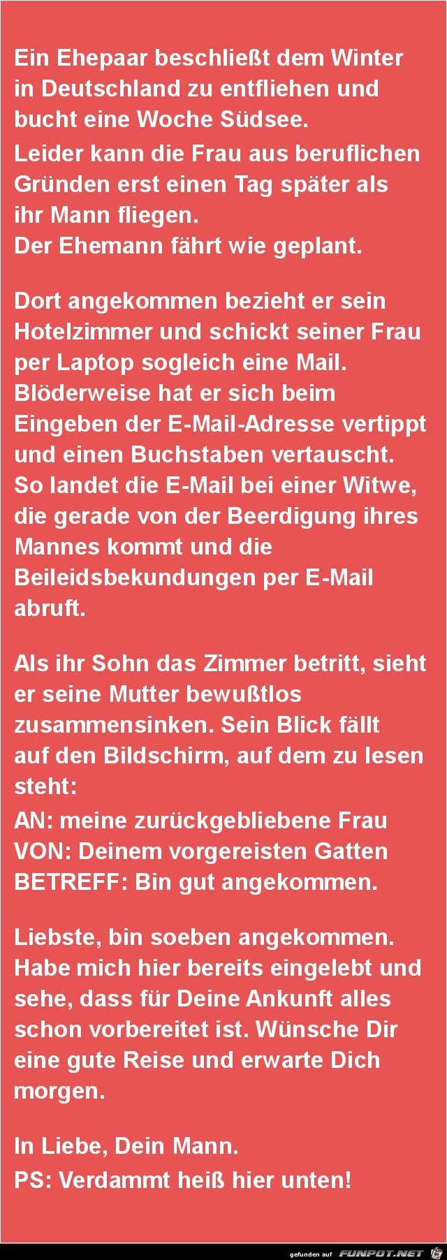 dem Winter entfliehen..... dem Winter entfliehen.....