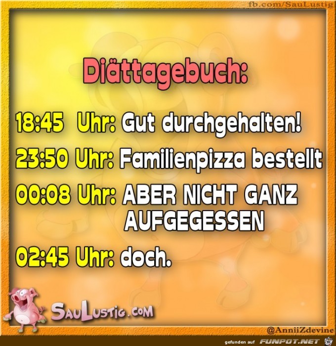 Diaettagebuch