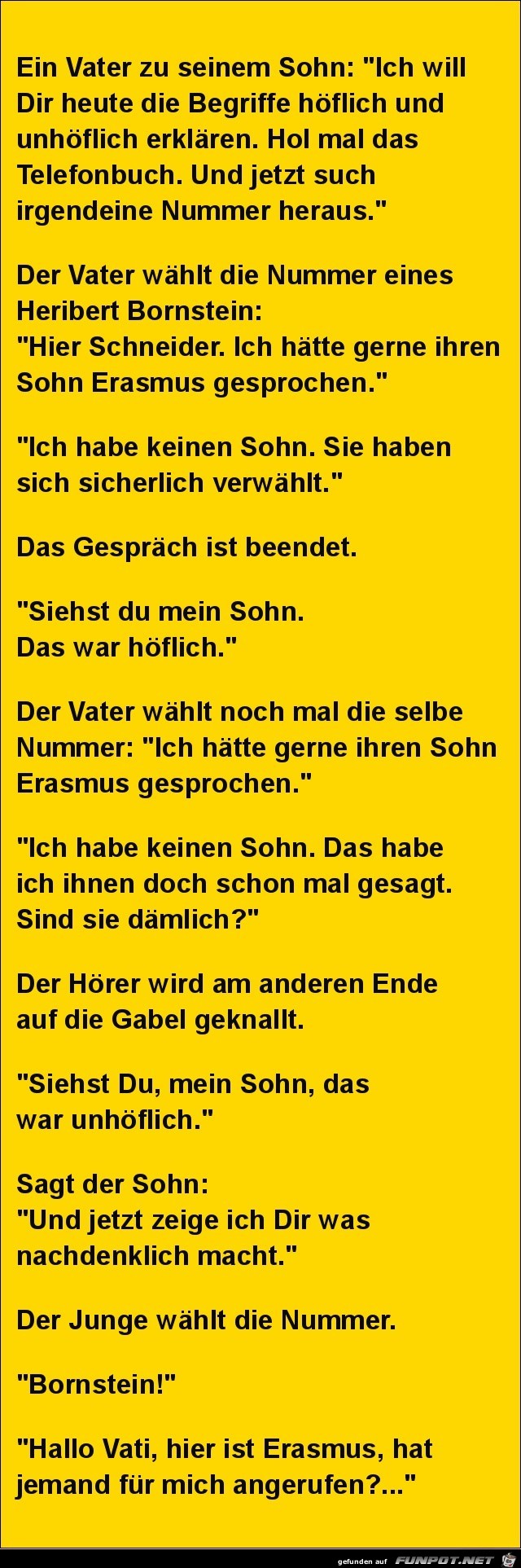 höflich und unhöflich..... höflich und unhöflich.....