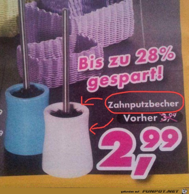 Seltsamer Becher Seltsamer Becher