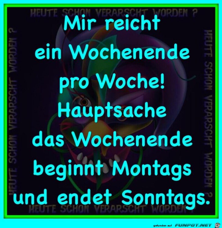 Wochenende