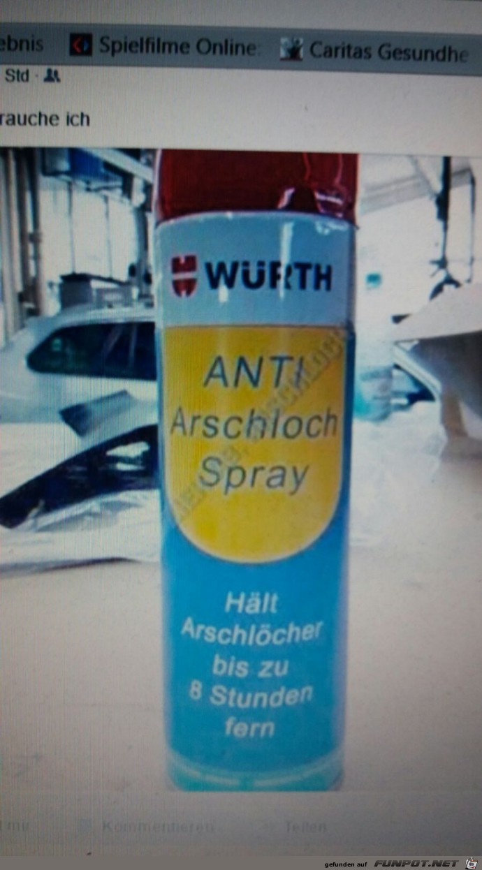 Würth - Anti-Arschlochspray Würth - Anti-Arschlochspray