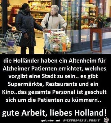 Die Holländer haben ein Altenheim Die Holländer haben ein Altenheim