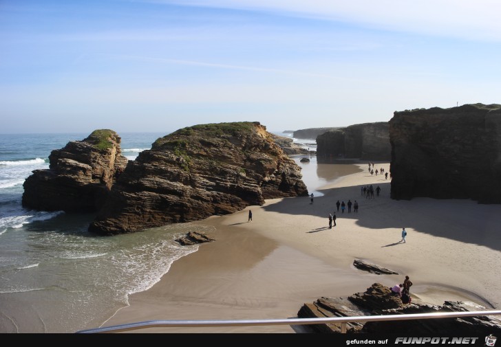 Der Strand der Kathedralen, Nordspanien