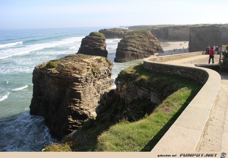 Der Strand der Kathedralen, Nordspanien