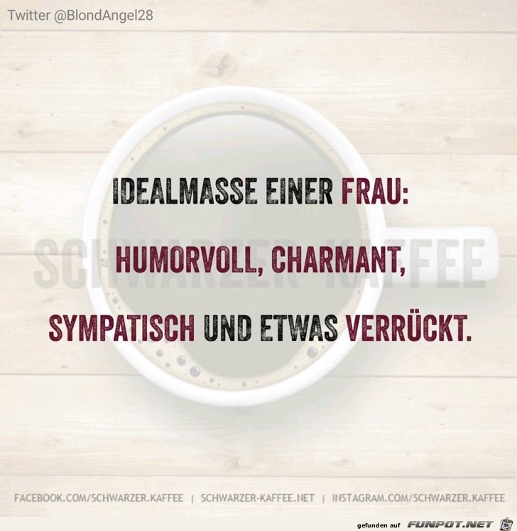 Idealmasse einer Frau Idealmasse einer Frau