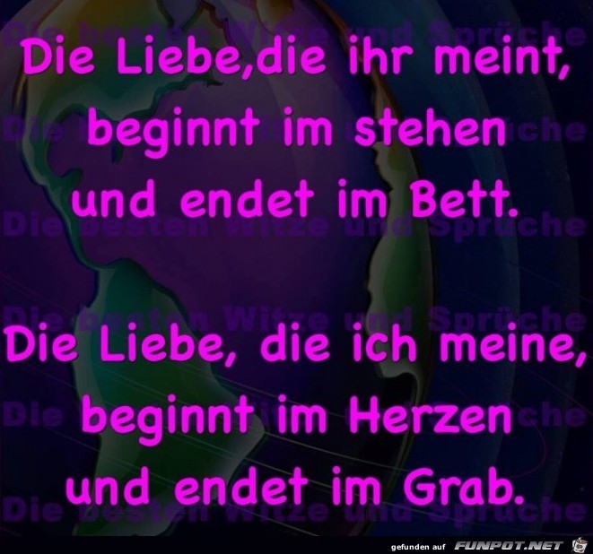 Welche Liebe meinst Du