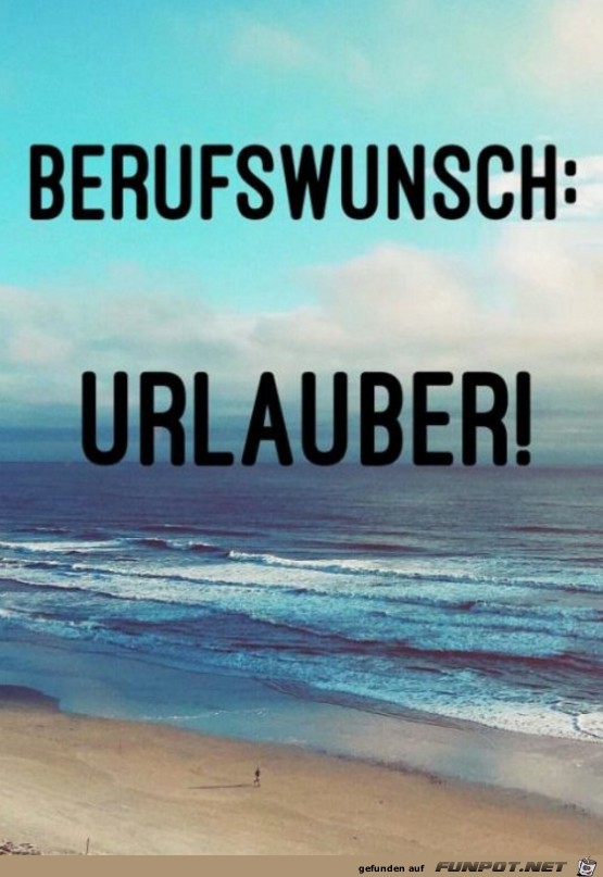 Berufswunsch