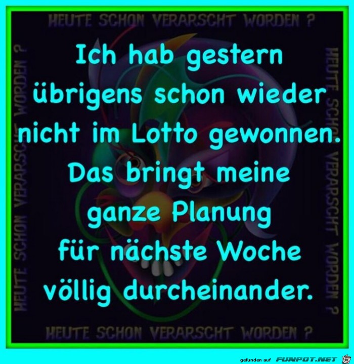 Kein Lottogewinn Kein Lottogewinn