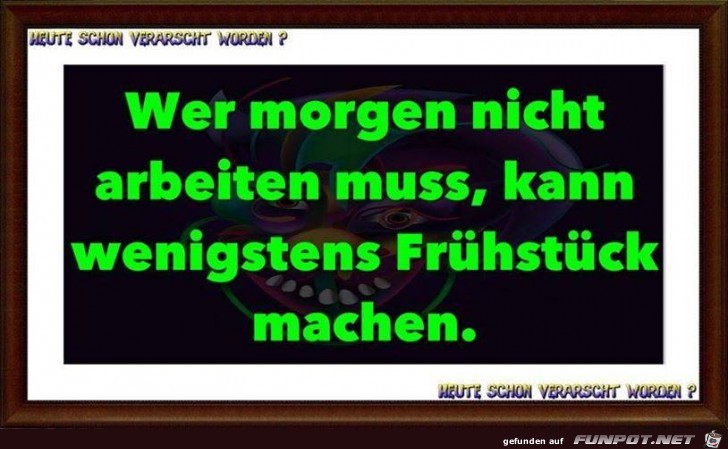 Fruehstueck machen