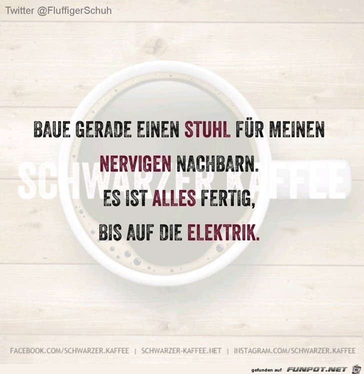 Stuhl fuer den Nachbarn Stuhl fuer den Nachbarn