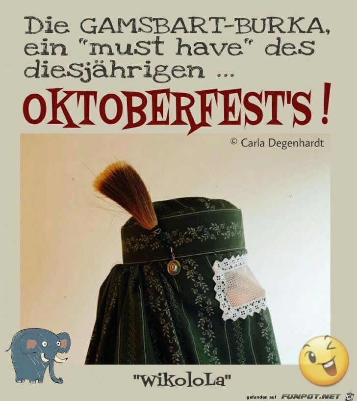 Oktoberfest Burka