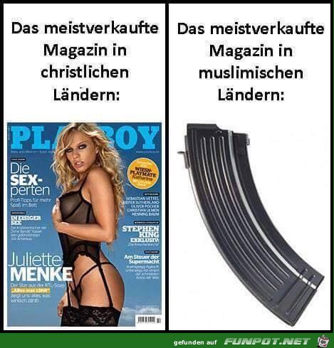 meistverkaufte Magazin