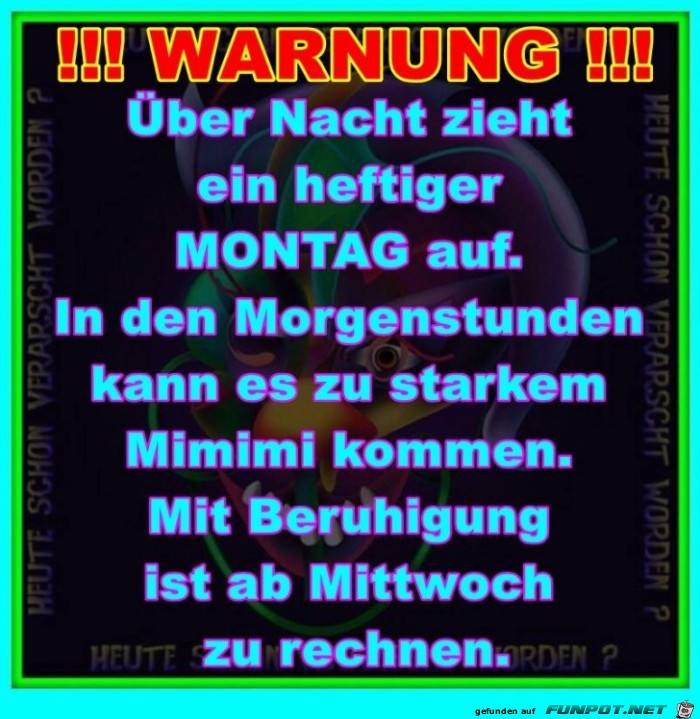 Warnung