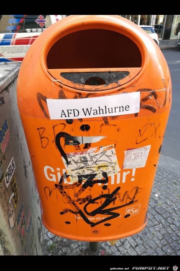 AFD Wahlurne