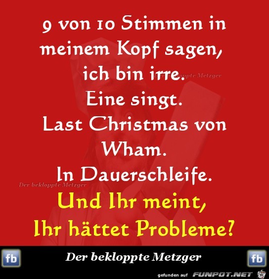 9 von 10 Stimmen sagen 9 von 10 Stimmen sagen