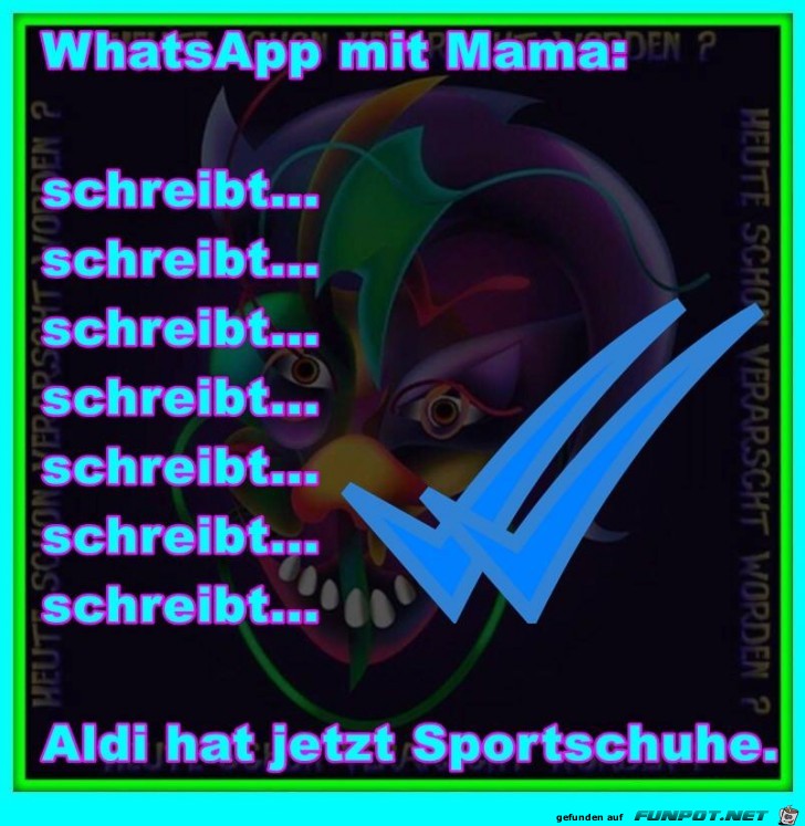 WhatsApp mit Mama