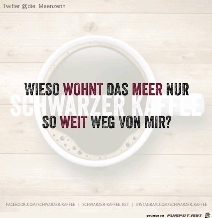 Wieso wohnt das Meer... Wieso wohnt das Meer...