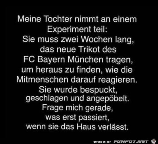 das Experiment......