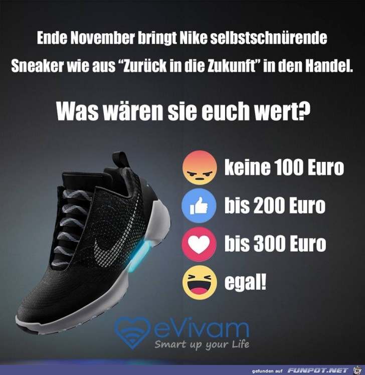 Neuer NIKE-Sportschuh