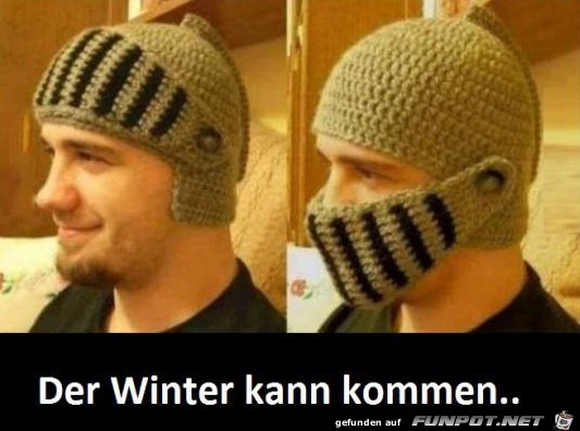 Ich bin vorbereitet fr den Winter