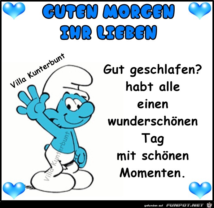 Guten Morgen - Gut geschlafen