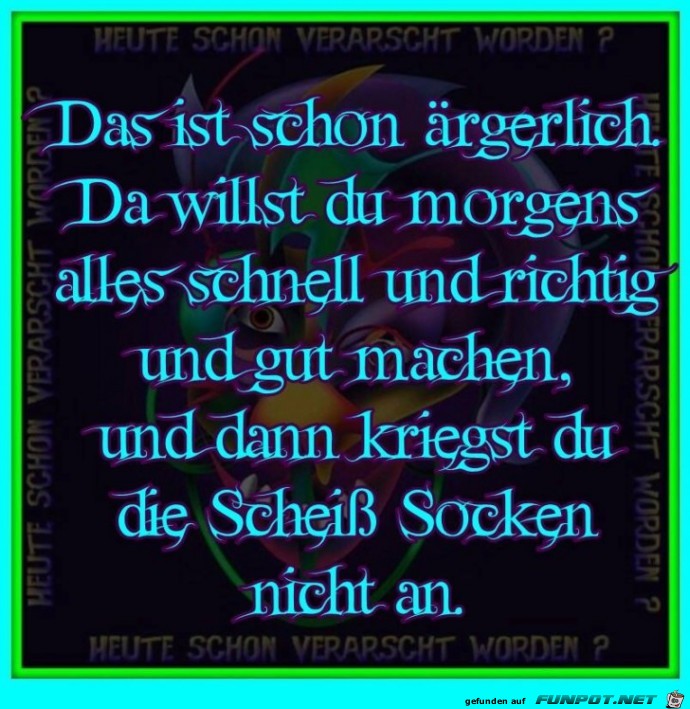 Das ist schon aergerlich Das ist schon aergerlich