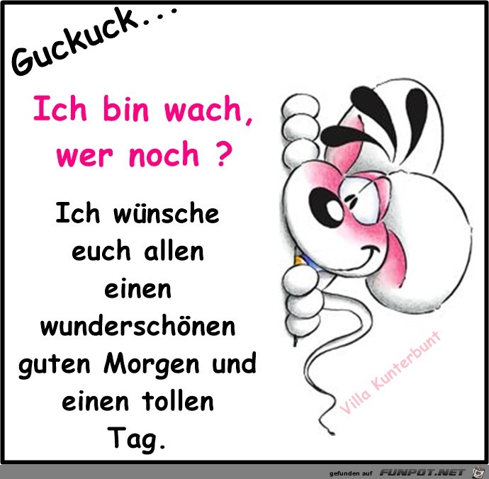 Ich bin wach