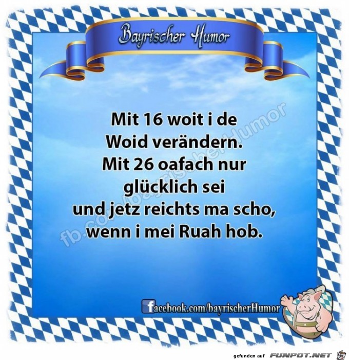 Mit 16 wollt ich de Mit 16 wollt ich de