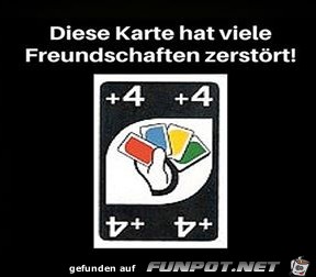 Böse Karte Böse Karte