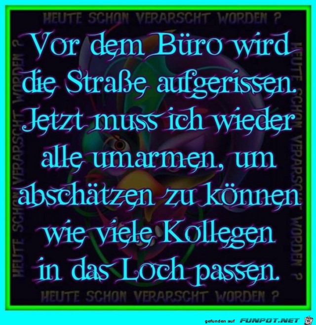 Vor dem Buero Vor dem Buero
