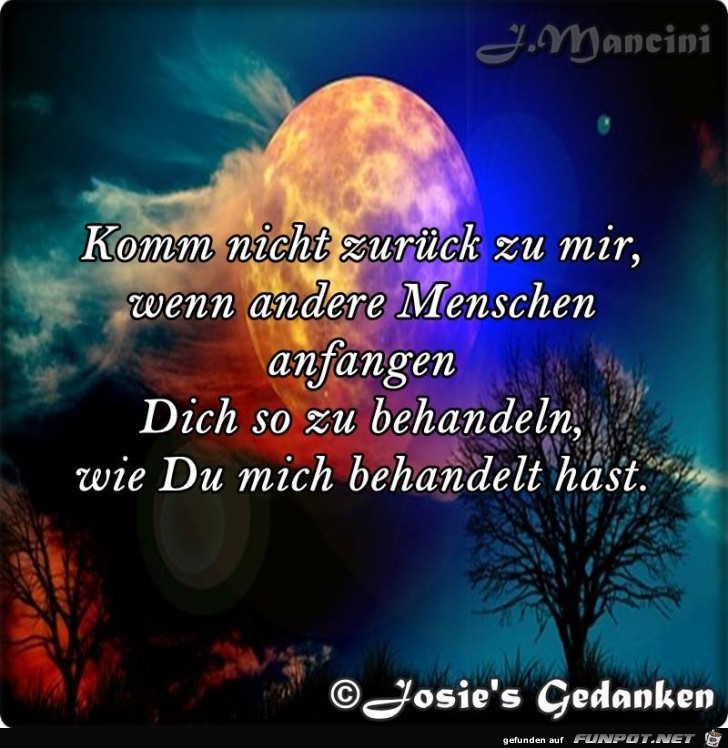 Komm nicht zurueck Komm nicht zurueck