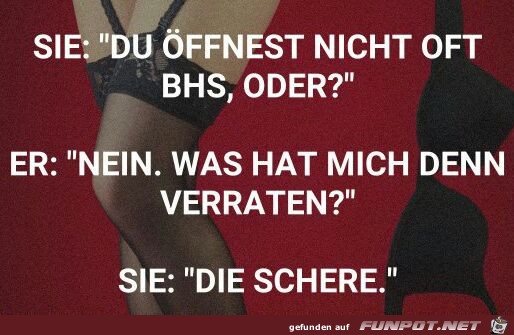 BH oeffnen BH oeffnen